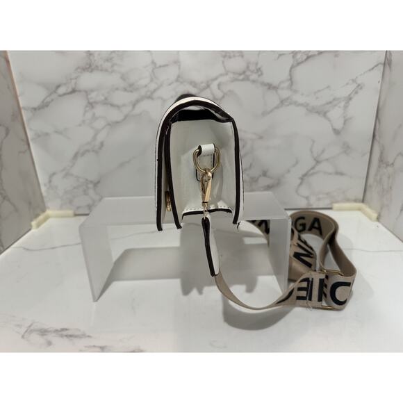 Balineciega Woman's Black and White Cross Body Purse w/Strap- Pre-owned - Picture 3 of 6